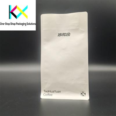 China PET VMPET PE Aluminium Foil Standing Pouch Custom Made Coffee Bags for sale