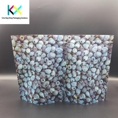 China Custom Printed Compostable Stand Up Pouches CTP Printing Kraft Paper Pouches for sale
