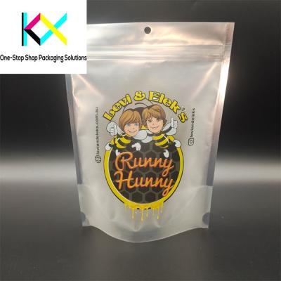 Chine CMYK couleur ré-fermé fermeture à glissière sacs en plastique pour emballage alimentaire 130um à vendre
