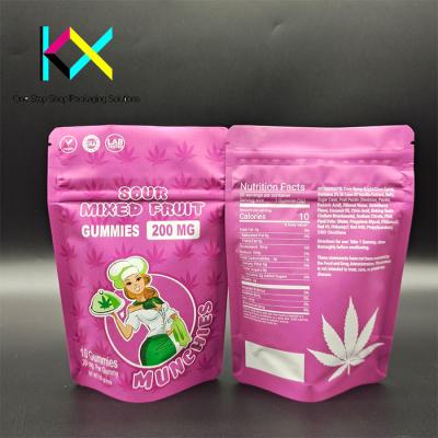 China Moisture Resistant Flexo Printed Pouches Child Proof Recyclable for sale
