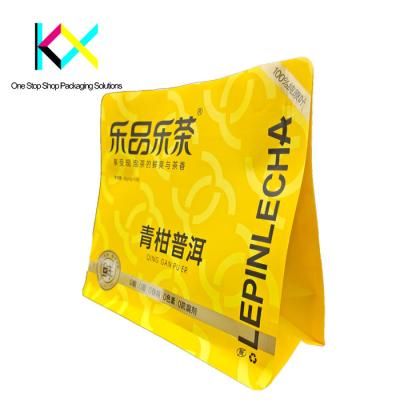 Chine Sceau thermique poudre de thé imperméable sac d'emballage 140um épaisseur personnalisée à vendre