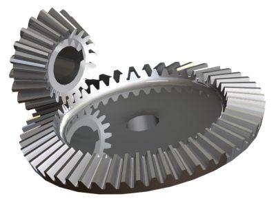 China 40Cr Material Precision Machined Parts Bevel Gear Set For Transmission for sale
