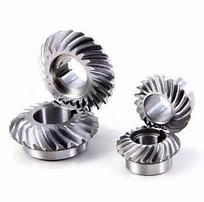 China 80mm Diameter Spiral Bevel Gear , Small Bevel Gears For Automations Smooth Operation for sale