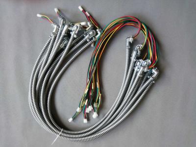 China Flexible Conduit Universal Wiring Harness 105 C Rating IP40 Zinc Alloy Conduit Fitting for sale