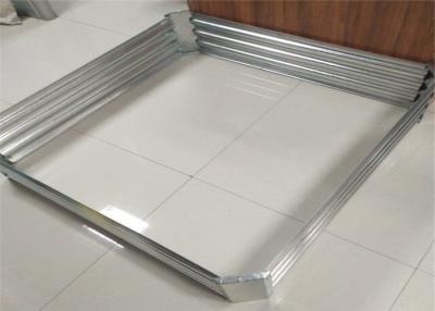 China One Stop Fashion Galvanized Raised Garden Beds Square Shaping 10.15KG Weight for sale