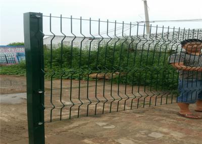 China 1.0-2.5m Height Curved Wire Fence , Farm Fence Wire Mesh Easy Maintance for sale