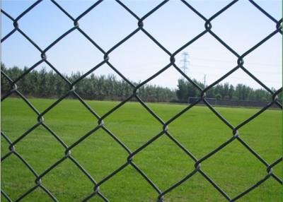 China 2 Inch PVC Coated Chain Link Fence 0.5m-2m Width Great Steel Nature Capacity for sale
