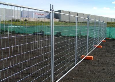 China Heavy Duty Galvanized Temporary Fence Flat Surface For Construction Site for sale