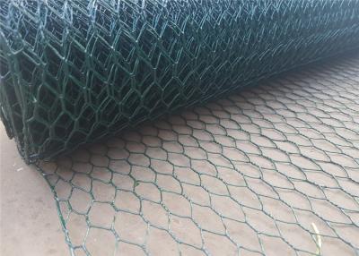 China Twisted Galvanized Chicken Wire Mesh PVC Coating Finish For Zoo Fencing for sale