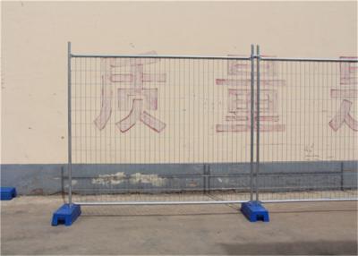 Κίνα Καυτός βυθισμένος γαλβανισμένος προσωρινός φράκτης 1.8m ύψος για την κατασκευή προς πώληση