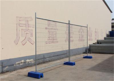 China Sicherheits-galvanisierte vorübergehender Bau-Zaun, Splitter Zaun-Platten zu verkaufen