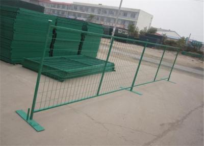 China Movable PVC / Powder Coated Galvanized Temporary Fence 6FT X10FT for sale