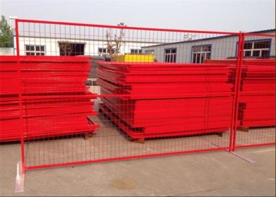 Κίνα Διάμετρος 4mm προσωρινό μέταλλο που περιφράζει/μέταλλο φορητό Fence3000*1800mm W*H προς πώληση
