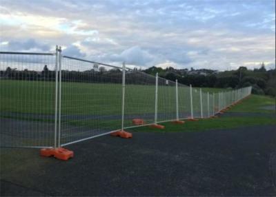 China Pedestrian Crowd Control Galvanized Temporary Fence Security For Stability for sale