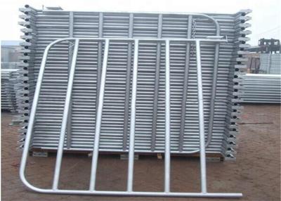 China 4 - 6FT Corral Fence Panels , 6 Rails Galvanized Pipe Horse Paddock Fencing for sale