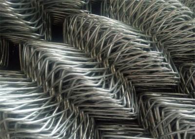 China Non Corrosive Galvanized Knuckled Chain Link Wire Mesh For Fence 0.5m-2m Width for sale