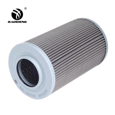 China 120mm OD Hydraulic Oil Suction Filter Element 60012123 For SY55 WARD 85 for sale