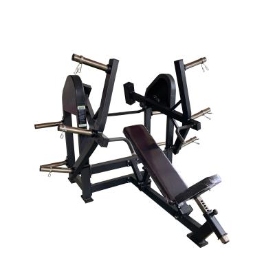 China Incline Bench Press Machine , Chest Press Plate Loaded Machine AXD-N40 for sale