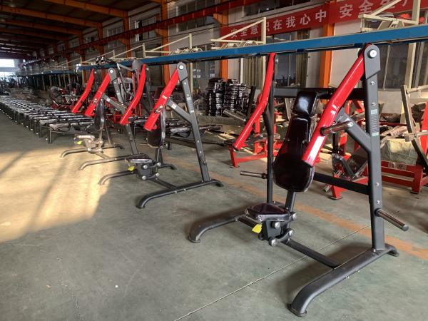 Quality Seated Incline Chest Press Machine Plate Loaded Color Customized for sale