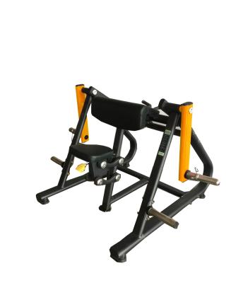 China Adjustable Seats Plate Loaded Bicep Curl Machine For Community / Park for sale
