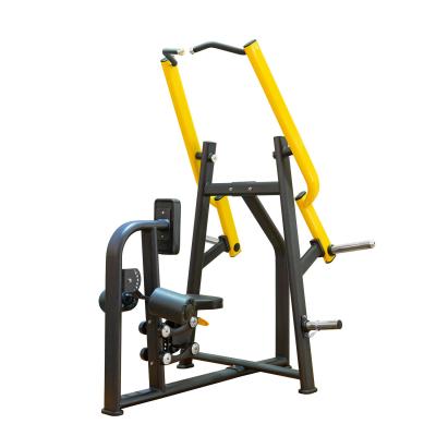 China ISO9001 Gym Fitness Equipment Plate Loaded Seated ISO Lat Pulldown Machine AXD-M1002 for sale