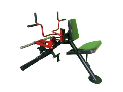 China Back / Chest / Leg Gym Fitness Equipment Seated Strength Rowing Machine for sale