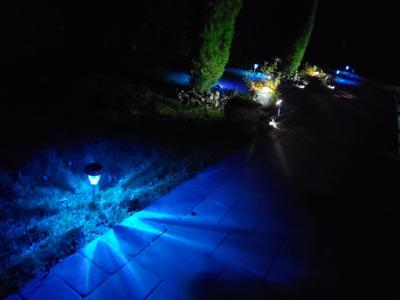 Chine Le paysage actionné solaire de la voie 20h de jardin allume les lumières extérieures actionnées solaires de LED à vendre