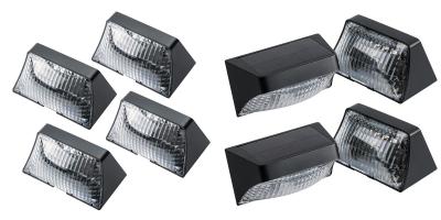 China UV Resistant Solar Landscape Wall Lights Bright Triangle Lamps for sale