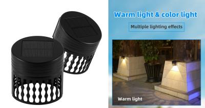China Landscape Decorative lighting solar fence light decor at night for park couryard for sale