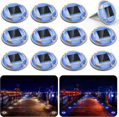 China IP67 Waterproof Solar Deck Lights Boat Powered LED Aluminum  110 * 23mm for sale