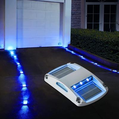 China IP68 Waterproof Garden Solar Powered Fence Light Yard Deck Light Led Steps Patio Lights Stair Solar Dock  Lamp for sale