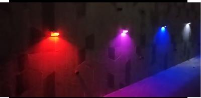 중국 장식용 정원 태양 전력 울타리 조명 야외 정원 덱 조명 LED 계단 Patio 조명 계단 태양 램프 판매용