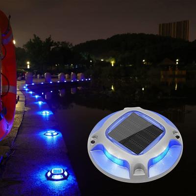 China Outdoor LED Solar Driveway Dock Lights Warning Step Lamps For Sidewalk Garden Pathway Yard en venta