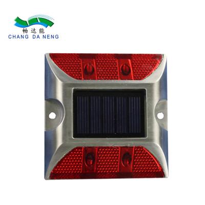 China 105*105*24mm size and red/yellow/White reflector color aluminum road stud for sale