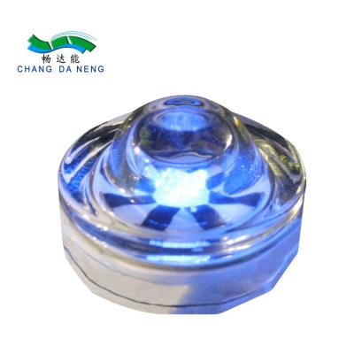 China Tempered cat eye reflective led solar glass road stud popular in Thailand for sale