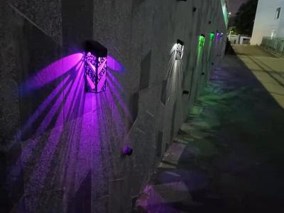 China Monocrystalline Outdoor Solar Wall Light NI MH Solar Patio Wall Light for sale
