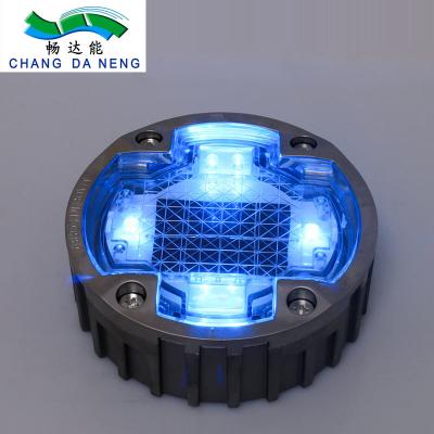 China 1200MAH Aluminum Led Reflacting Road Studs Solar Powered  IP68 500Lux for sale