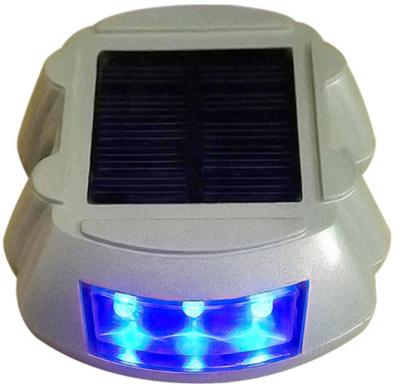 China IP67 waterproof solar fdeck lights for garden or dock outdoor solar gutter led lights for sale