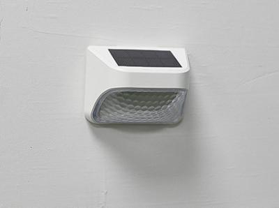China 600MAH Decorative Solar Lights ABS PC Outdoor Wall Lights Monocrystalline for sale
