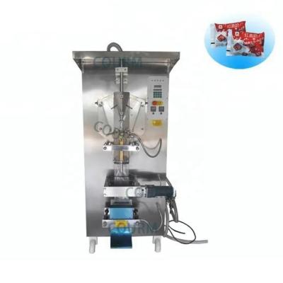 China Automatic liquid sachet filling packing machine for water vinegar wine soybean liquid milk for sale