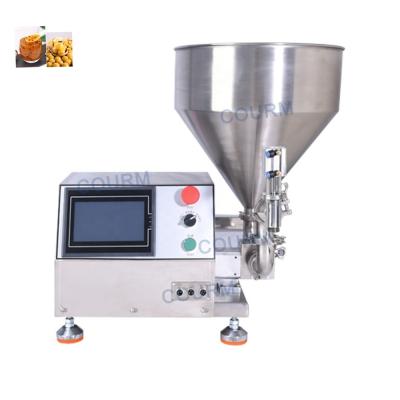China Semi automatic Rotor Pump Thai Curry Paste Peanut Butter Lotion Chilli Sauce Jam Bottle Honey Ketchup Paste Filling Machine for sale