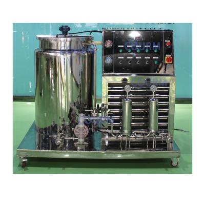 China Perfume cooling refrigerator Food grade stainless steel SUS304 cycle filter perfume production line manufacturing machine for sale