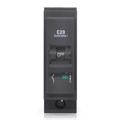 China 240/415V AC Mcb Mini Circuit Breaker 50/60hz Rated Frequency Suitable For Hospital en venta