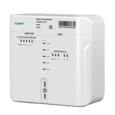 China YUANKY HWC GPRS 3G 4G NB-IOT smart prepaid energy meter data concentrator unit for sale