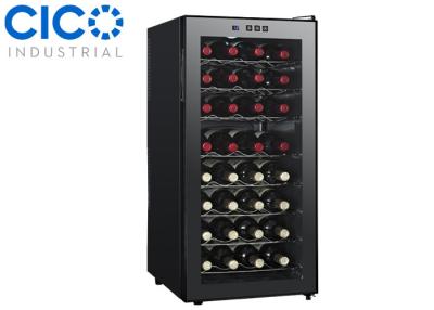 China Tall Built In Thermoelectric Wine Refrigerator Touch Panel Control for sale