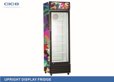 China Freestanding Upright Display Bar Fridge With Glass Door OEM Service for sale