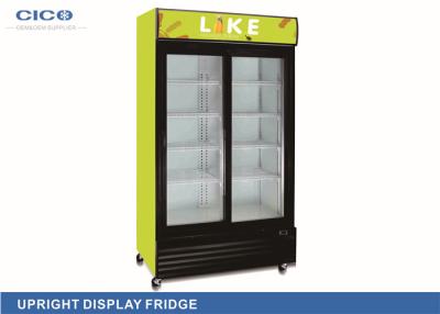 China Yellow Under Counter Side By Side Fridge Freezer Compressor Cooling System for sale