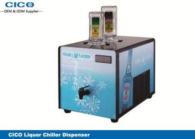 China Compact Liquor Shot Chiller Dispenser Stainless Steel Inner Tank for sale