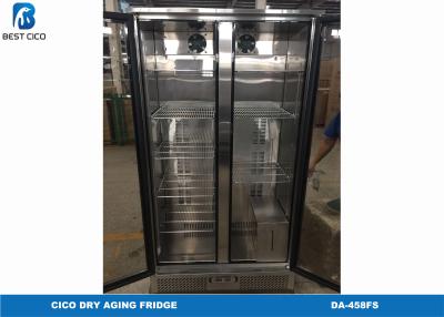 China Refrigerated Display Cooler Dry Age Meat Cabinet 458L DA-458FS For Beef / Pork for sale