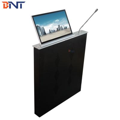 China BNT popular LCD monitor motorized lift mechanism with conference microphone for AV solution for sale